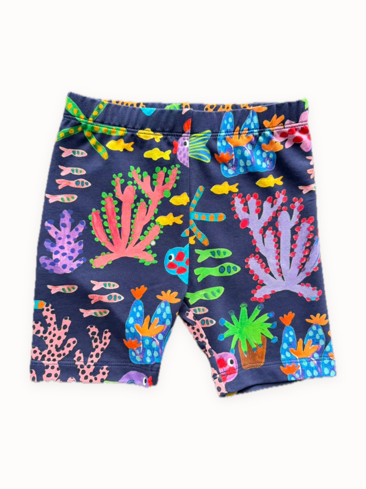 Coral-reef print bike shorts, photo 1